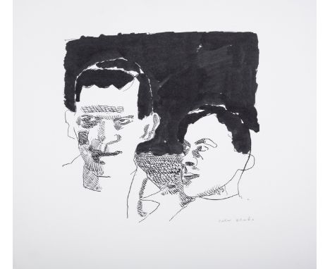 δ Peter Blake (b.1932)Study for a poster for FrankensteinLithograph, 1987, signed in pencil, from the edition of 48, printed 