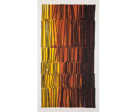 δ Robert Adams (1917-1984)Screen Form, from the Penwith PortfolioLithograph printed in colours, 1973, signed in pencil, inscr