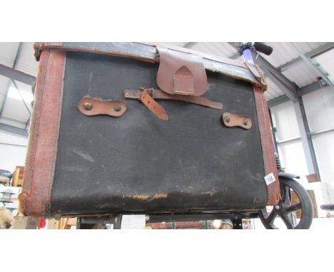 An old cabin trunk. (Collect only)