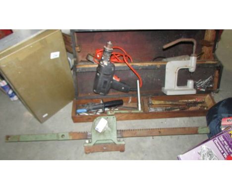 A tool box , tools etc., (Collect only)