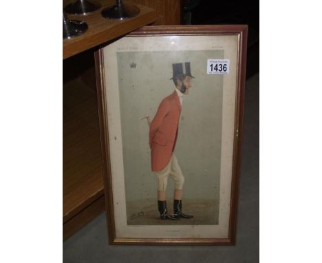 19c vanity fair engraving of an old master by Vincent Brooks Day &amp; Sons 26cm x 42cm