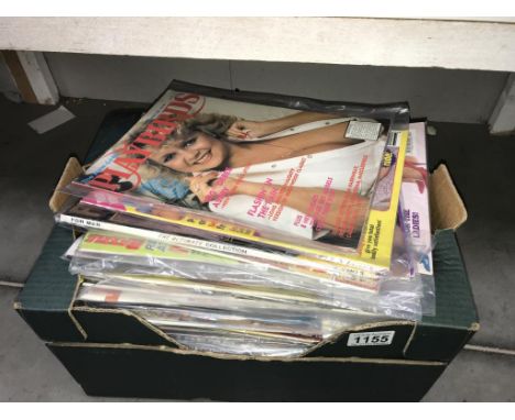 A collection of vintage adult magazines for men &amp; women, mainly 1980's ****Condition report**** Approximately 55 magazine