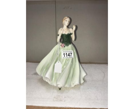 A limited edition Royal Worcester figurine - Keepsake, 7427/12500.