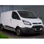 2016 FORD TRANSIT CUSTOM LWB L2 - EX WATERBOARD WITH A/C, TAILGATE, AND SAT NAV
