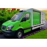 2017 MERCEDES-BENZ SPRINTER 314 CDI FRIDGE BOX VAN (EURO 6, ULEZ, ADBLUE)