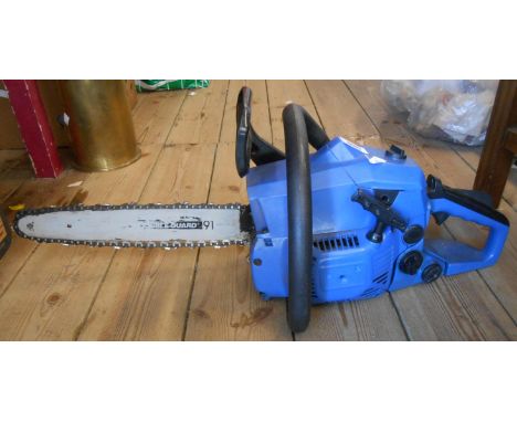 An Oregon 14" petrol chainsaw
