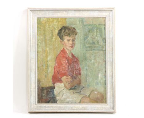 HitchcockPORTRAIT OF A YOUNG BOYoil on canvas51cm x 41cm