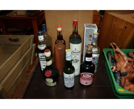A quantity of various Vodka, Malt Whiskey etc