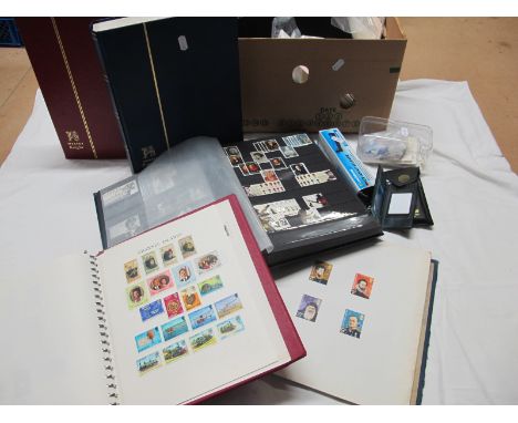 A Large Accumulation of Mainly Modern GB Stamps (Plus a Few From Channel Islands and I.O.M), housed in four stockbooks, two c