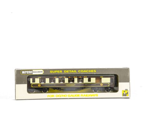 Wrenn 00 Gauge W6012 Chocolate and Cream Golden Arrow Pullman Coaches 'Pegasus', 1st Class, (3), all in original boxes, 1 in 