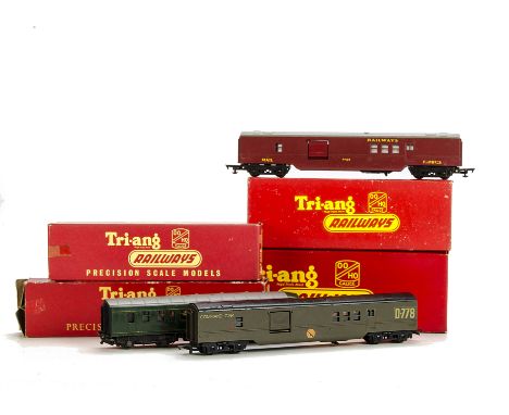 Tri-ang 00 Gauge Railways Locomotives and Accessories, R54 TC Pacific Loco and Tender, in original boxes, unboxed, Black Prin