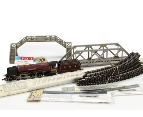 Hornby 00 Gauge Duchess Model and other makers Accessories, unboxed LMS maroon Duchess of Sutherland, Eckon Colour Light Sign