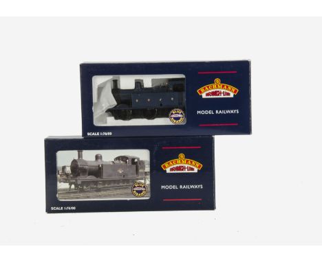 Two Bachmann OO Gauge 3F 'Jinty' Tank Locomotives, comprising ref 32-225V, a Cheltenham Models LE 272/512 in S&DJR Prussian b