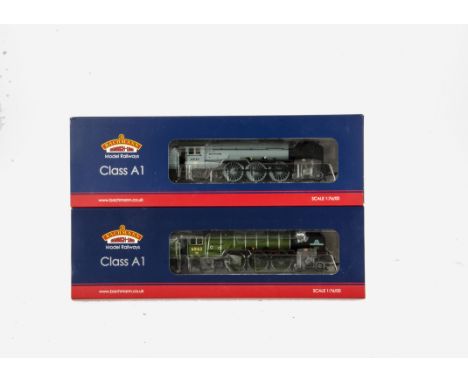 Two Bachmann OO Gauge 'New-Build' A1 Class 'Tornado' Locomotives and Tenders, comprising ref 32-550A representing no 60163 'T