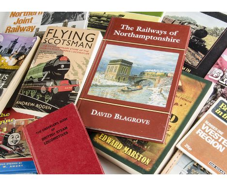 Railway Books, including Forgotten Railway Chilterns and Cotswold by Davies, Railways of Northamptonshire by Blagrove, Brunel
