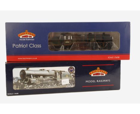 Bachmann OO Gauge ex-LMS 4-6-0 Locomotives and Tenders, comprising 31-175 Jubilee no 45611 'Hong Kong' and 31-210 Patriot no 