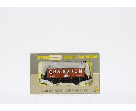  Rare Wrenn 00 Gauge Wagons, W5048 'Cramston' 5 Plank Coal wagon, only 163 made in P4, W5051A 'Esso' Mineral Wagon, only 357 