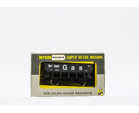  Wrenn 00 Gauge Wagons, W.5088 'British Gas' Hopper Wagon x 2, 1 in original 1990 box, 1 in original over labelled and stampe