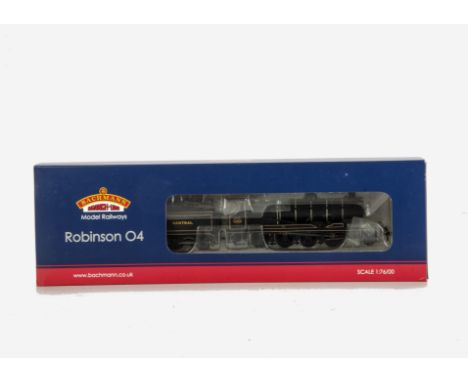 A Bachmann OO Gauge NRM Special Edition GCR Robinson O4 Class 2-8-0 Locomotive and Tender, with Bachmann ref 31-001Y, depicti