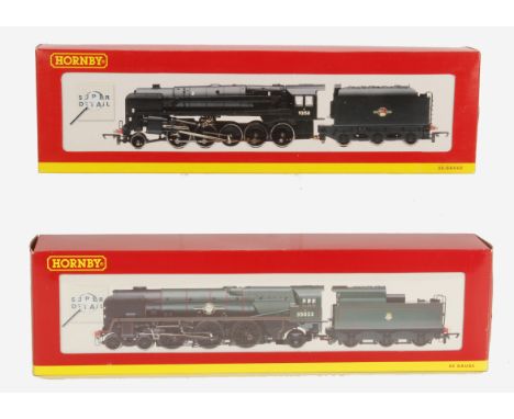 Hornby (China) OO Gauge BR Steam Locomotives, comprising R2170 Rebuilt Merchant Navy class 4-6-2 no 35023 'Holland-Afrika Lin