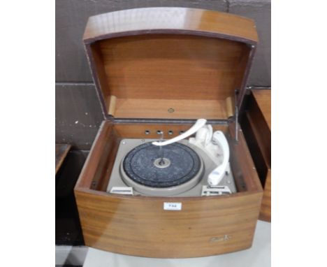 A PYE Black Box electric record player with Garrard 209 turntable (af) Condition Report: Available upon request