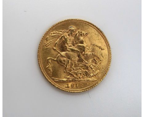 A gold full sovereign, 1912 Condition Report: Available upon request