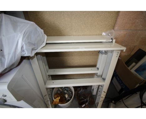 Work bench metal adjustable legs