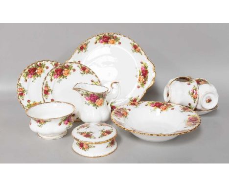 Royal Albert Porcelain "Old Country Roses" Tea Service