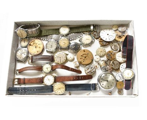 A 1970's Stainless Steel Omega Bracelet, deployant clasp dated 2-71 and numbered 12, a Rolex Dial/Movement and a Longines Dia