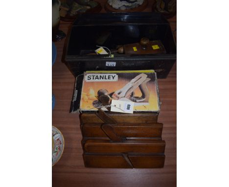 Woodworking tools to include planes, one by Stanley, etc.