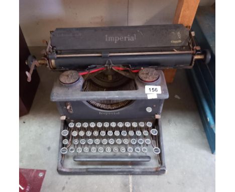 A vintage Imperial typewriter