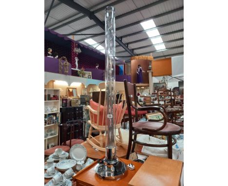 An unusual floor standing lamp, height 127cm, I.W.O.  COLLECT ONLY 