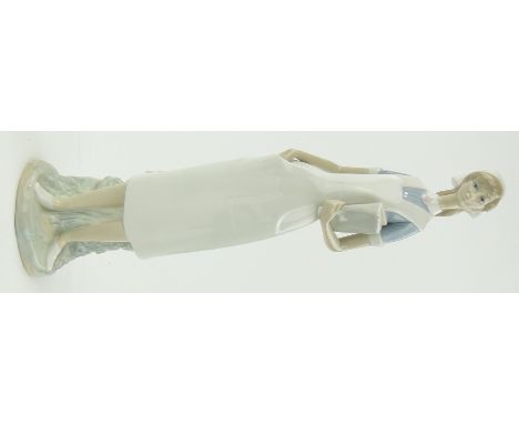 A Lladro nurse, 14".