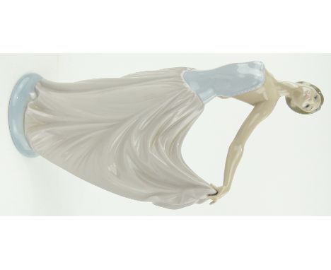 Lladro dancing lady, 11.75".
