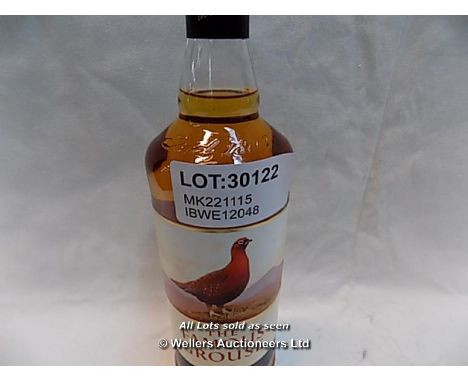 1X THE FAMOUS GROUSE SCOTCH WHISKY 1L / GRADE: UNCLAIMED PROPERTY / UNBOXED (DC2) {MK221115}