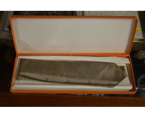 A Hermes of Paris Olympic tie in original box 