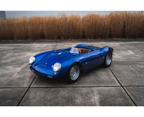 550 Spyder 2-seater child car• Built in Germany• Steel chassis, plastic body• Four-stroke 196cc engine, 5hp• As-new condition