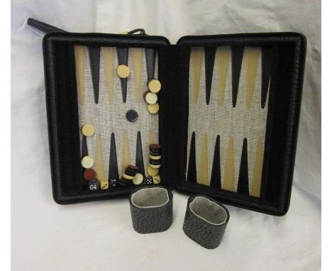 Portable backgammon by Pierre Cardin