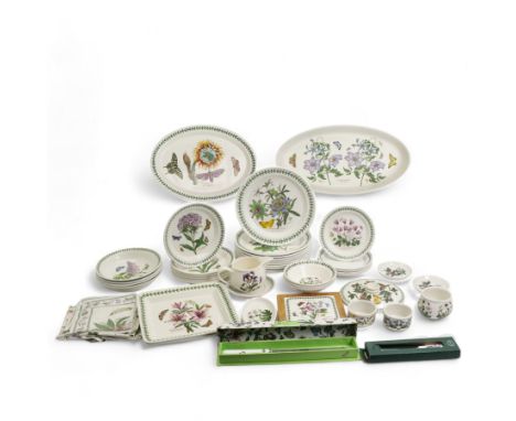 Portmeirion Botanic Garden tea, dinner and table wares to include, soup tureen and ladle, three other tureens with covers, tw