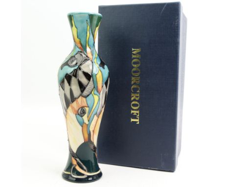 Moorcroft limited edition baluster form vase decorated in the Marine Magic pattern by Vicky Lovatt, limited edition no. 26/50