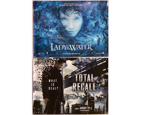 Approx 11 assorted posters chiefly UK quad (30 x 40") for films to inc: Lady in the Water, Sin City, E.T., King Kong, Total R