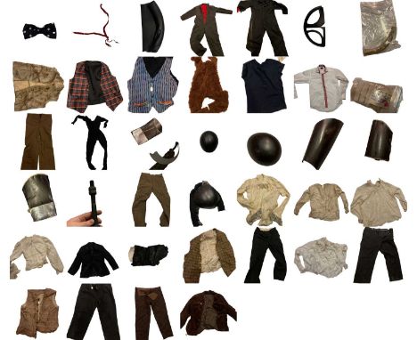 A collection of costumes and props from the tv series Doctor Who and Torchwood. Items to include:Costumes from the Tardis war