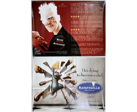 23 posters chiefly UK quad (30 x 40") to inc: Rango, Monsters Inc, Up, Toy Story, East is East, Never Forgive, The Boat That 