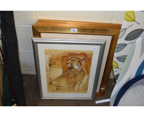 FOUR VARIOUS FRAMED PRINTS