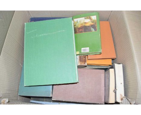 BOX CONTAINING LARGE QUANTITY OF VARIOUS VINTAGE BOOKS INCLUDING GARDEN INTEREST ETC