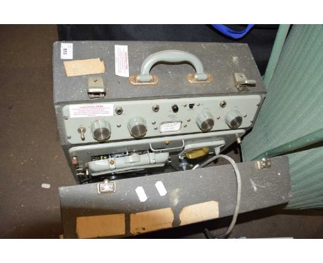 CASED FERROGRAPH REEL TO REEL TAPE RECORDER
