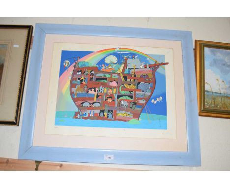 FRAMED LIMITED EDITION PRINT NOAHS ARK
