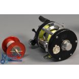 Abu Ambassadeur 5000C multiplier, reel seat No 740302, counter balanced handle, spindle tensioner