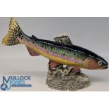 Beswick Golden Trout No.1246, with repair to tail fin - #15cm x 25cm