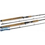 G Loomis STR 1025C med-heavy fast action carbon baitcasting rod, 8ft 6" 2pc, 8-1lb / 3/8-1oz, 20"